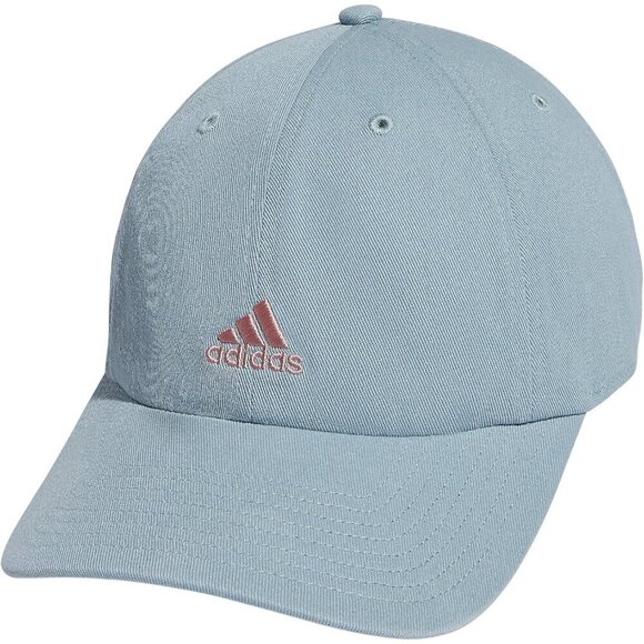 Adidas Women\'s Grey Mauve Pink Baseball Adjustable Cotton Athletic Relaxed Hat main image 5